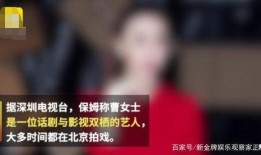 王艳家保姆的爆料视频播放,视频曝光惊人细节